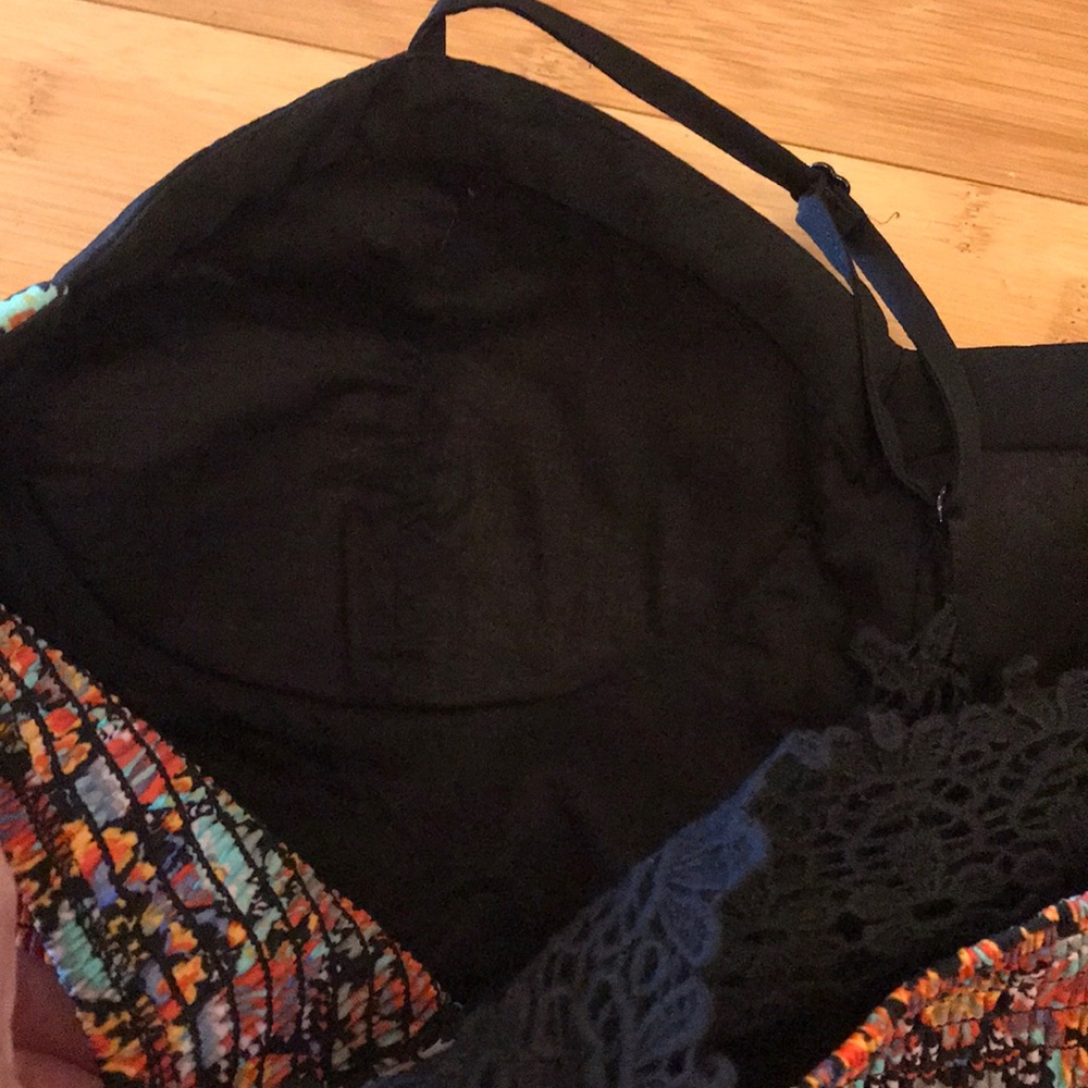 Print Racer Back Dress - Picture 5 of 6